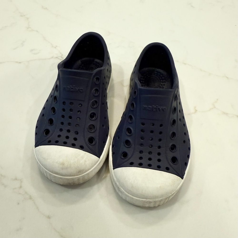 Navy Blue Native Shoes